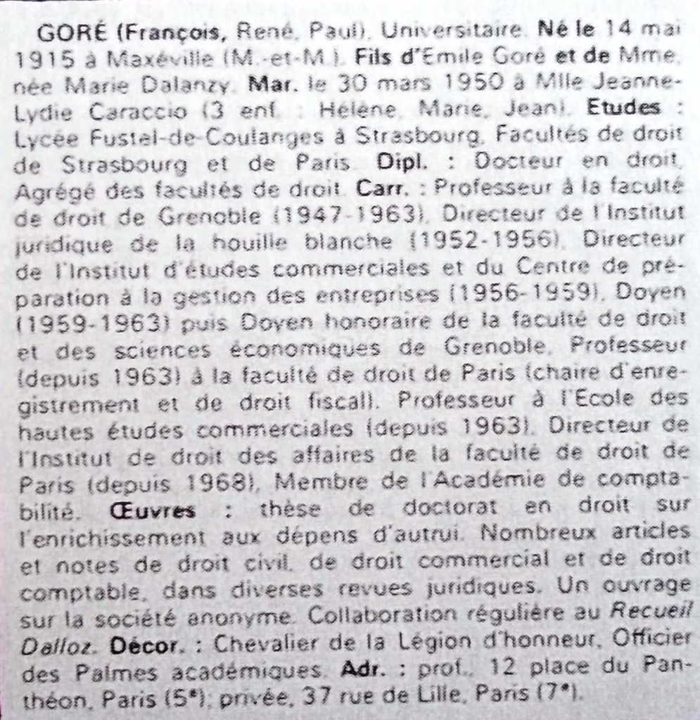 Goré  WW  69-70